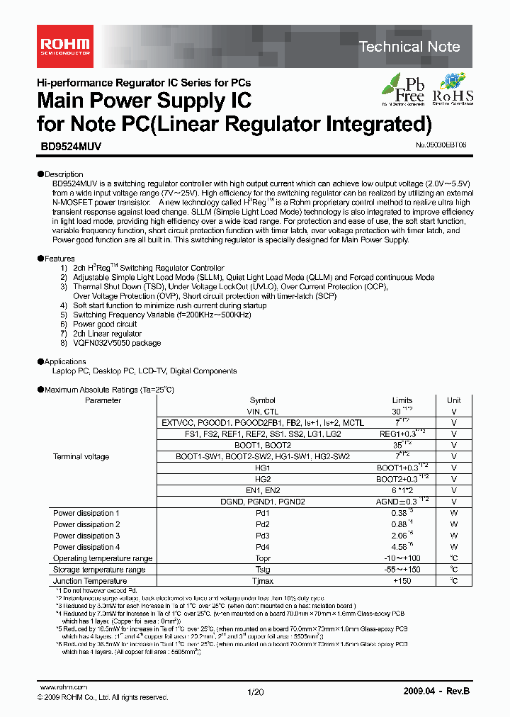 BD9524MUV-E2_4592909.PDF Datasheet