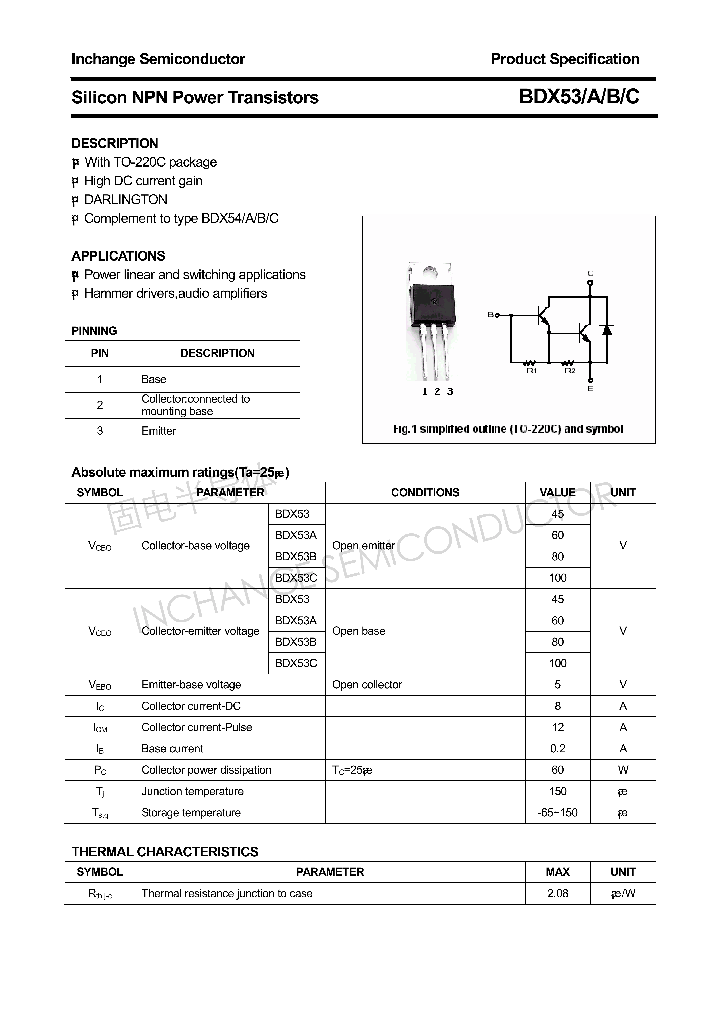 BDX53_4305658.PDF Datasheet