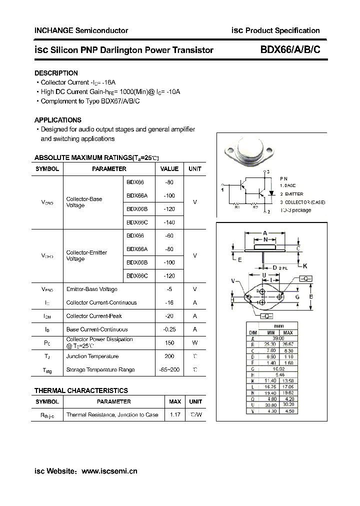 BDX66A_4306993.PDF Datasheet