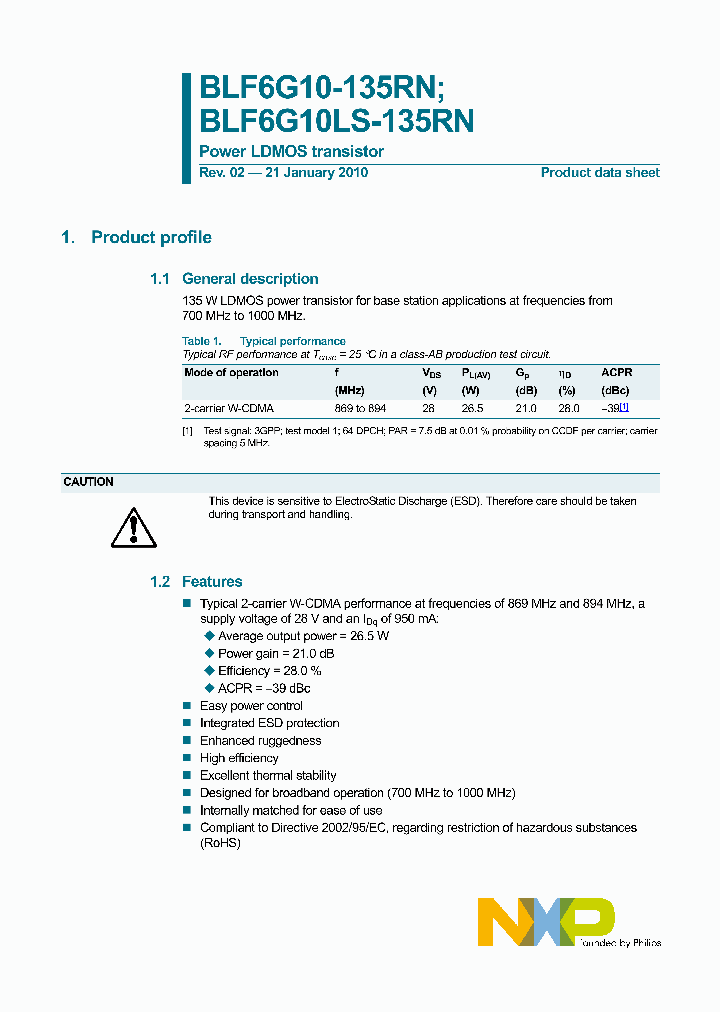 BLF6G10-135RN_4648497.PDF Datasheet