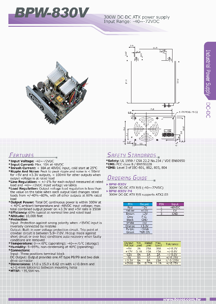 BPW-830V-P4_4532552.PDF Datasheet