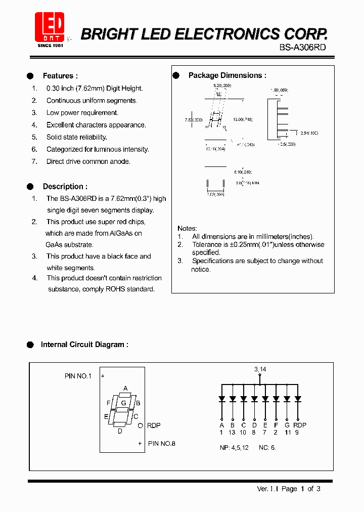 BS-A306RD_4805886.PDF Datasheet