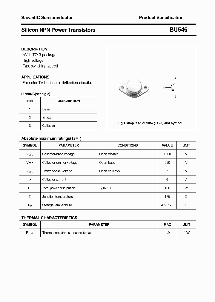 BU546_4727614.PDF Datasheet