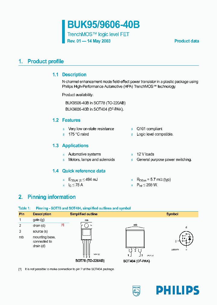 BUK9506-40B_4883200.PDF Datasheet