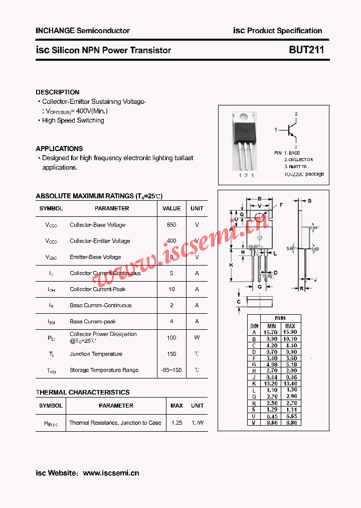 BUT211_4771398.PDF Datasheet