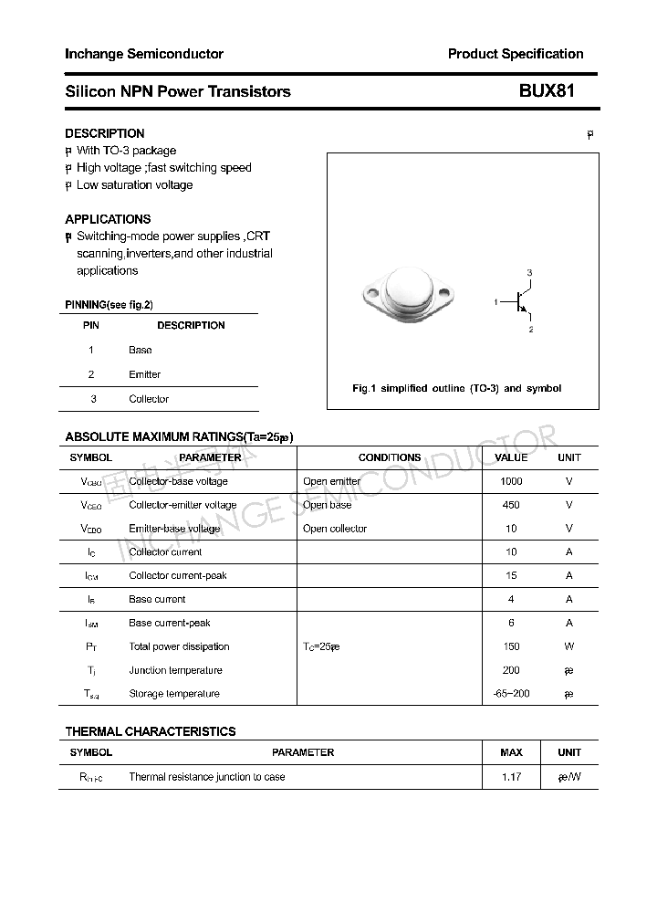 BUX81_4312277.PDF Datasheet