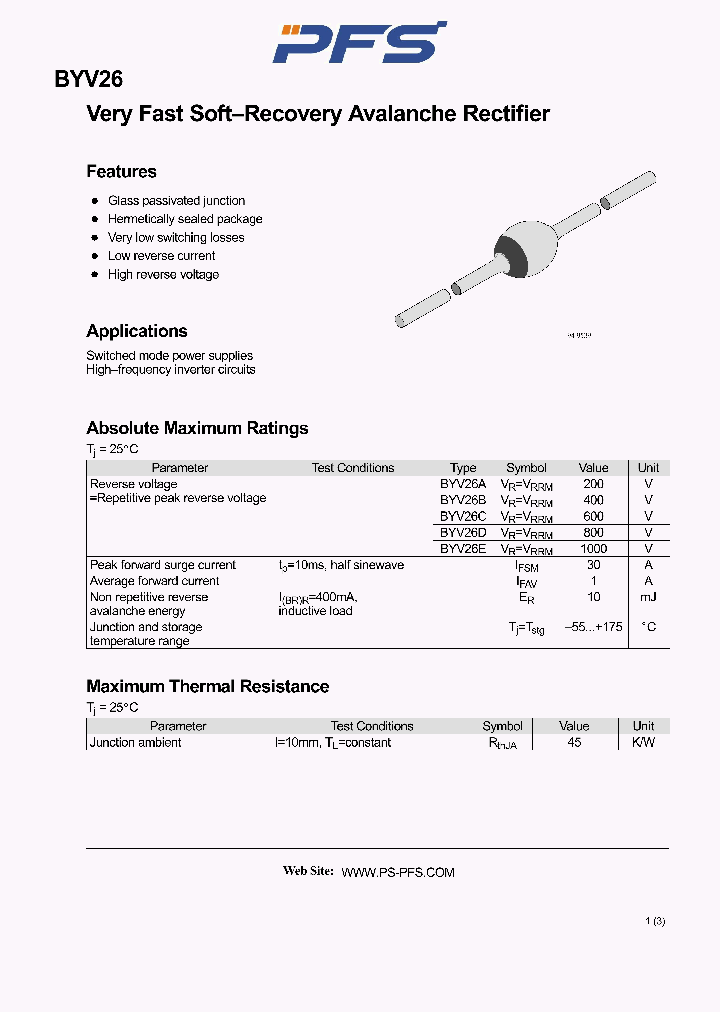 BYV26_4851262.PDF Datasheet