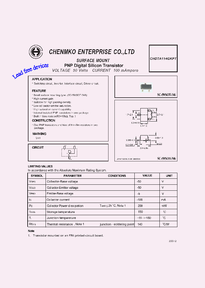 CHDTA114GKPT_4701855.PDF Datasheet