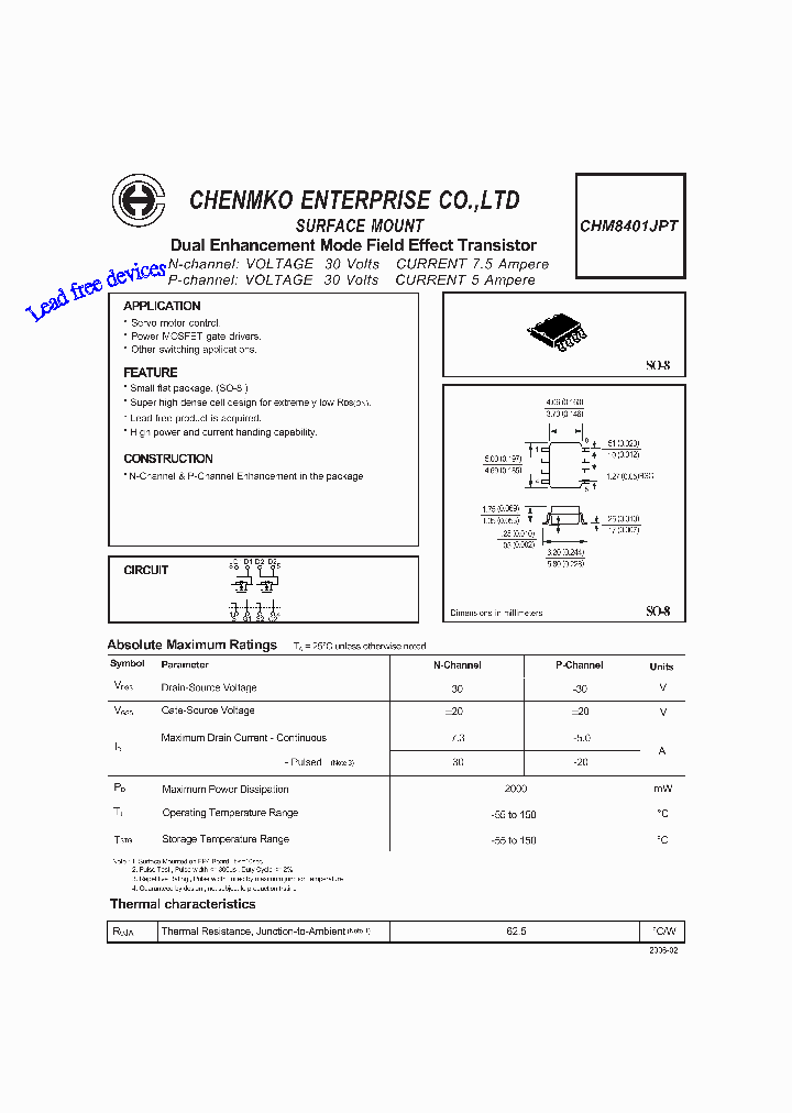 CHM8401JPT_4546547.PDF Datasheet