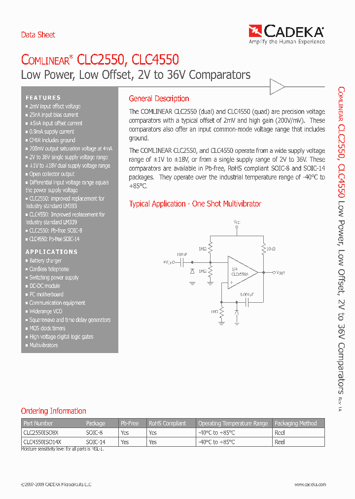 CLC2550_4733009.PDF Datasheet