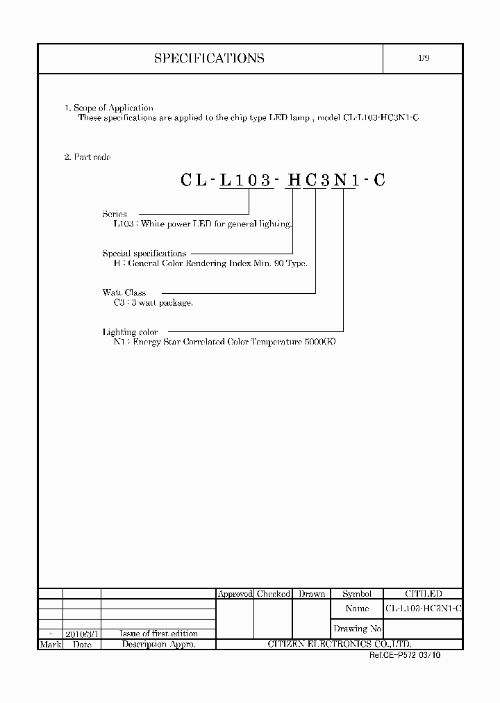 CL-L103-HC3N1-C_4696374.PDF Datasheet