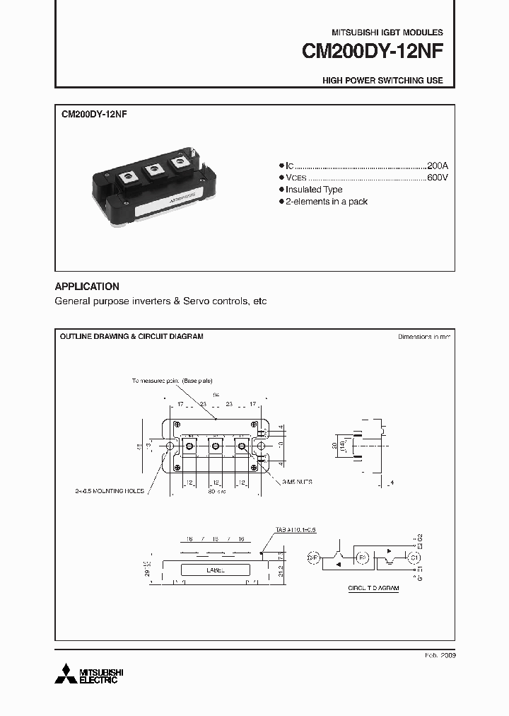 CM200DY-12NF09_4528496.PDF Datasheet
