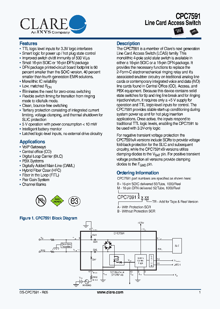 CPC7591_4510498.PDF Datasheet