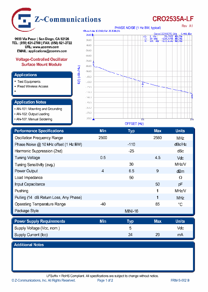 CRO2535A-LF_4700564.PDF Datasheet