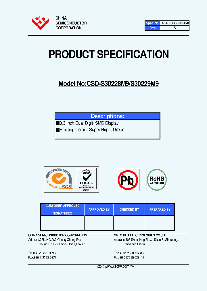 CSD-S30228M9_4468534.PDF Datasheet