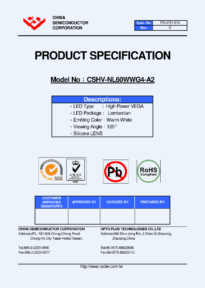 CSHV-NL60WWG4-A2_4506476.PDF Datasheet