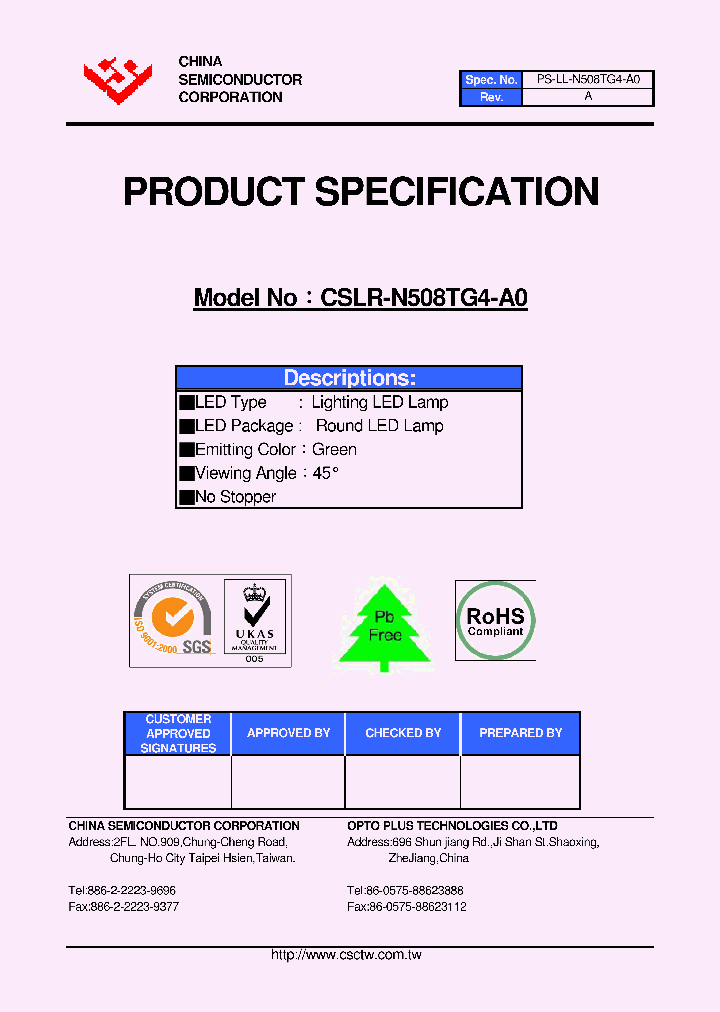 CSLR-N508TG4-A0_4471039.PDF Datasheet