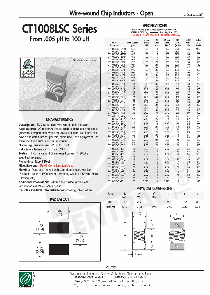 CT1008LSC-120J_4430371.PDF Datasheet