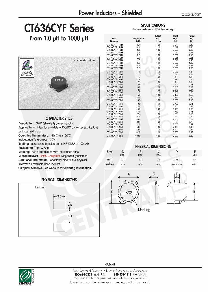 CT636CYF-100M_4714402.PDF Datasheet