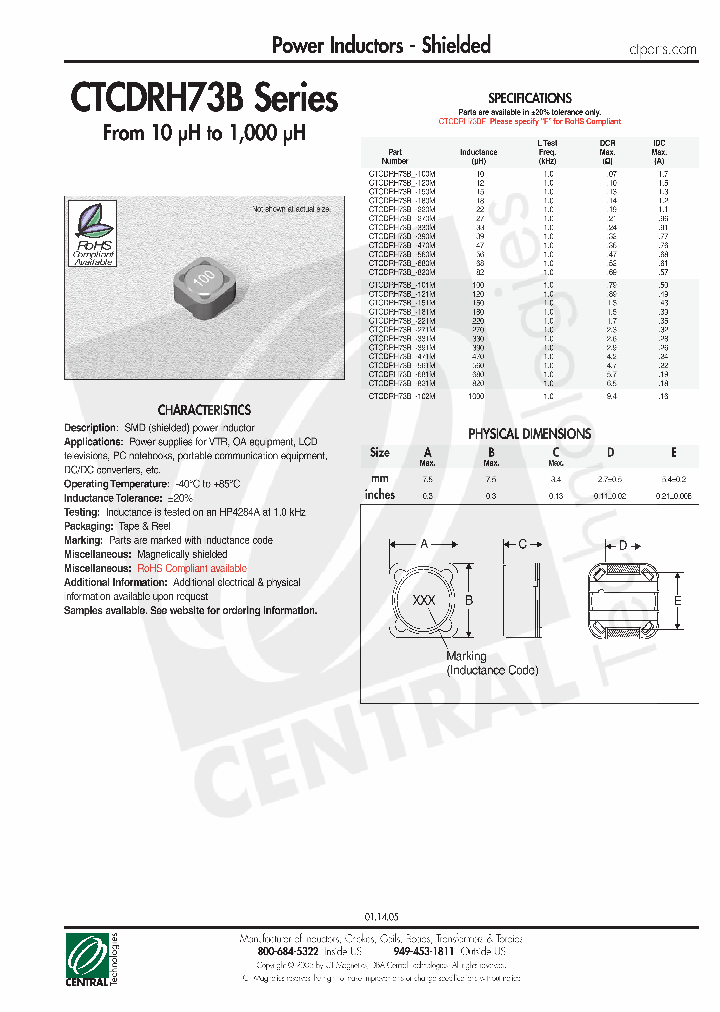 CTCDRH73BF-681M_4494626.PDF Datasheet