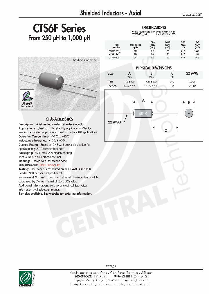 CTS6F-102K_4684632.PDF Datasheet