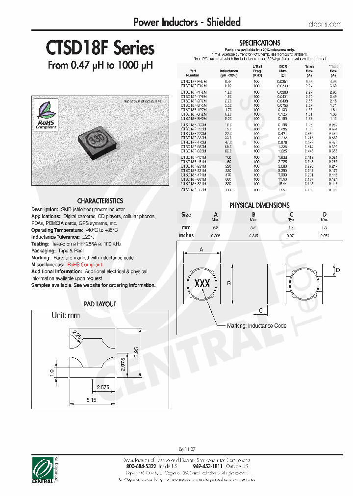 CTSD18F-4R7M_4684901.PDF Datasheet