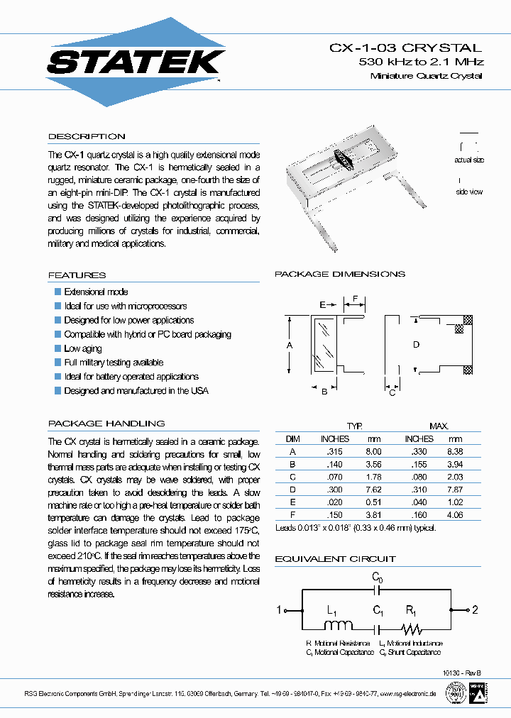 CX-1-03_4750741.PDF Datasheet