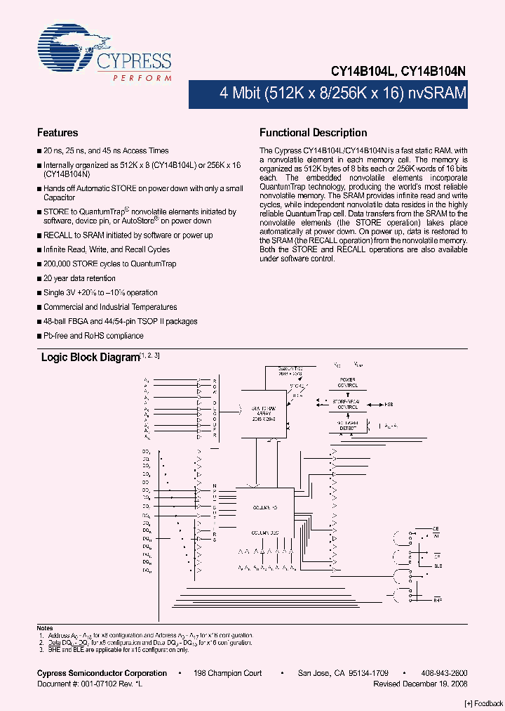 CY14B104N-ZS20XCT_4487573.PDF Datasheet