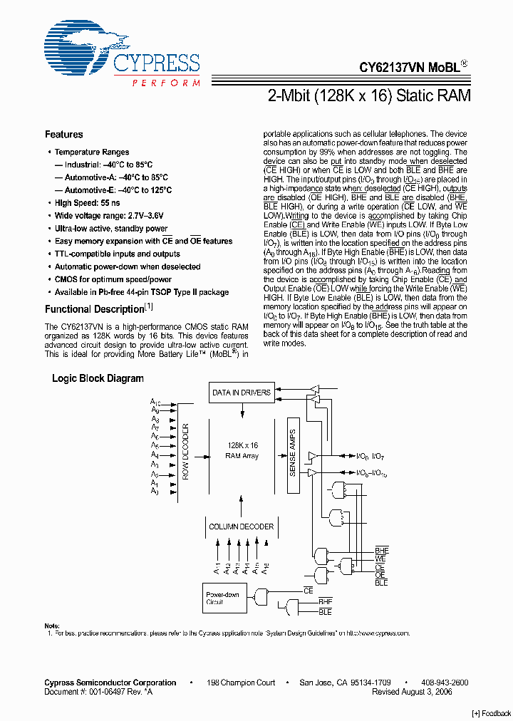 CY62137VNLL-55ZXI_4517625.PDF Datasheet