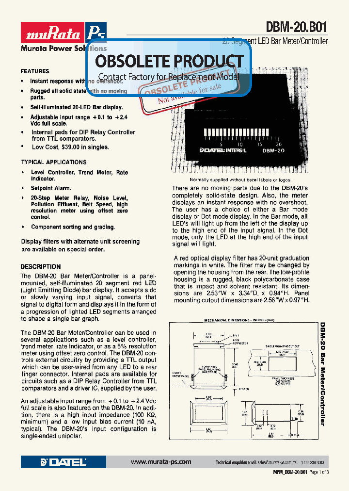 DBM-20B01_4517201.PDF Datasheet