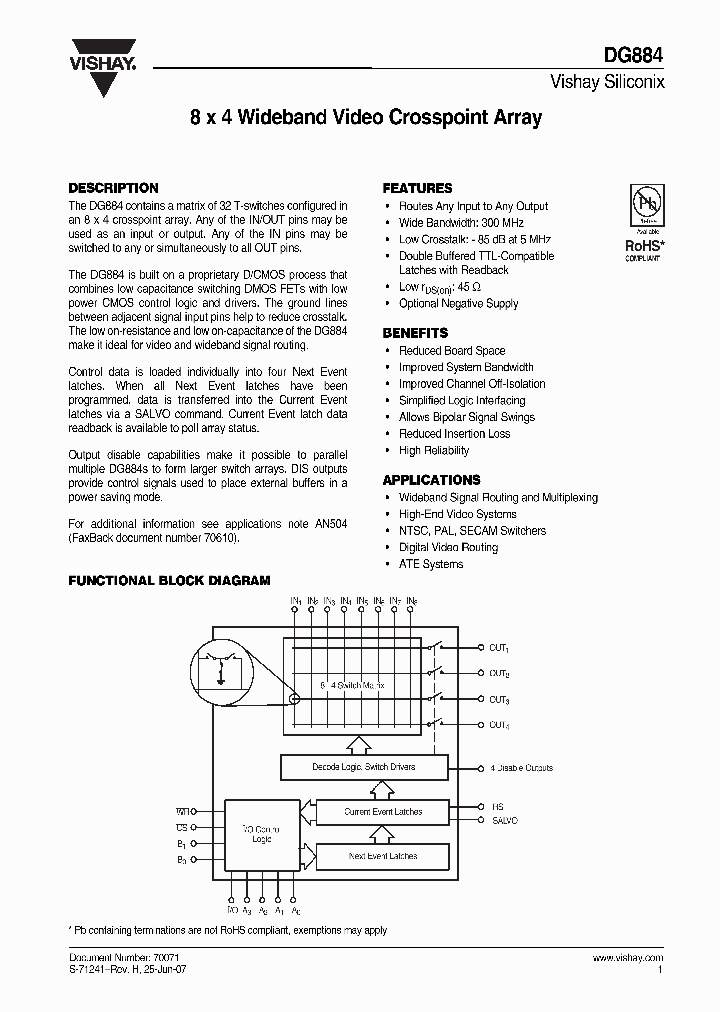 DG884DN-E3_4346447.PDF Datasheet