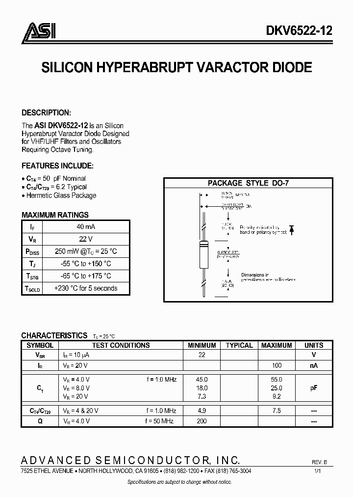 DKV6522-12_4197312.PDF Datasheet