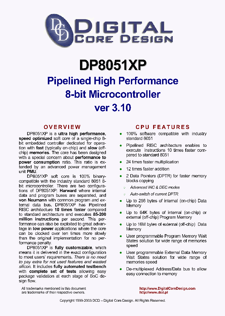 DP8051XP03_4299468.PDF Datasheet
