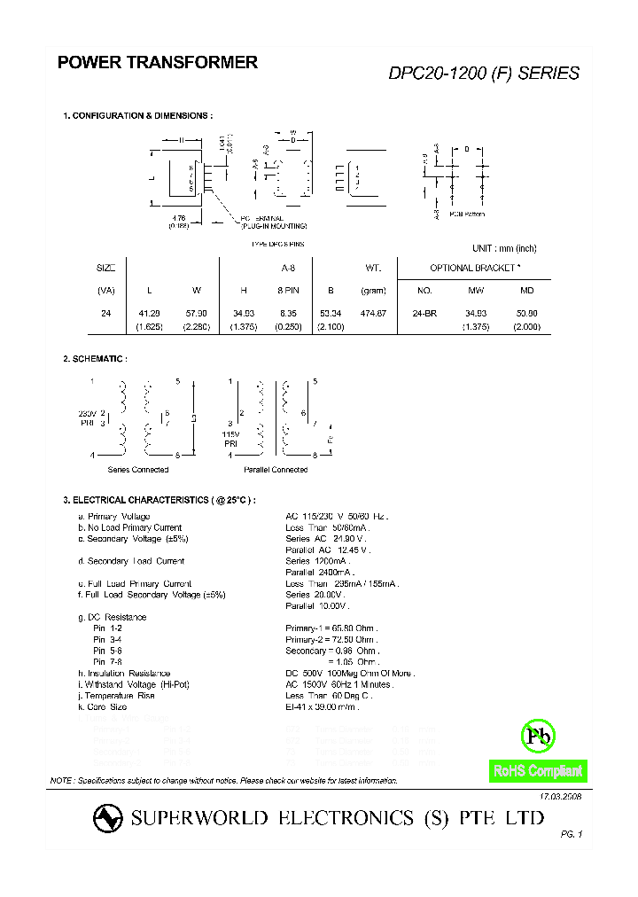 DPC20-1200_4508557.PDF Datasheet