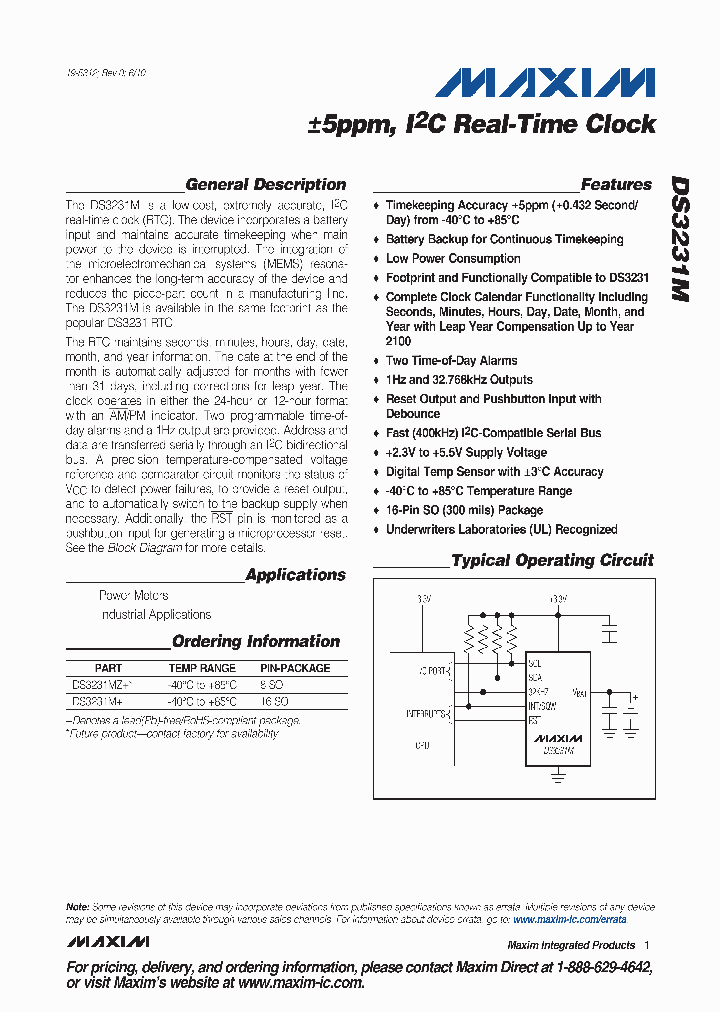 DS3231M_4903516.PDF Datasheet