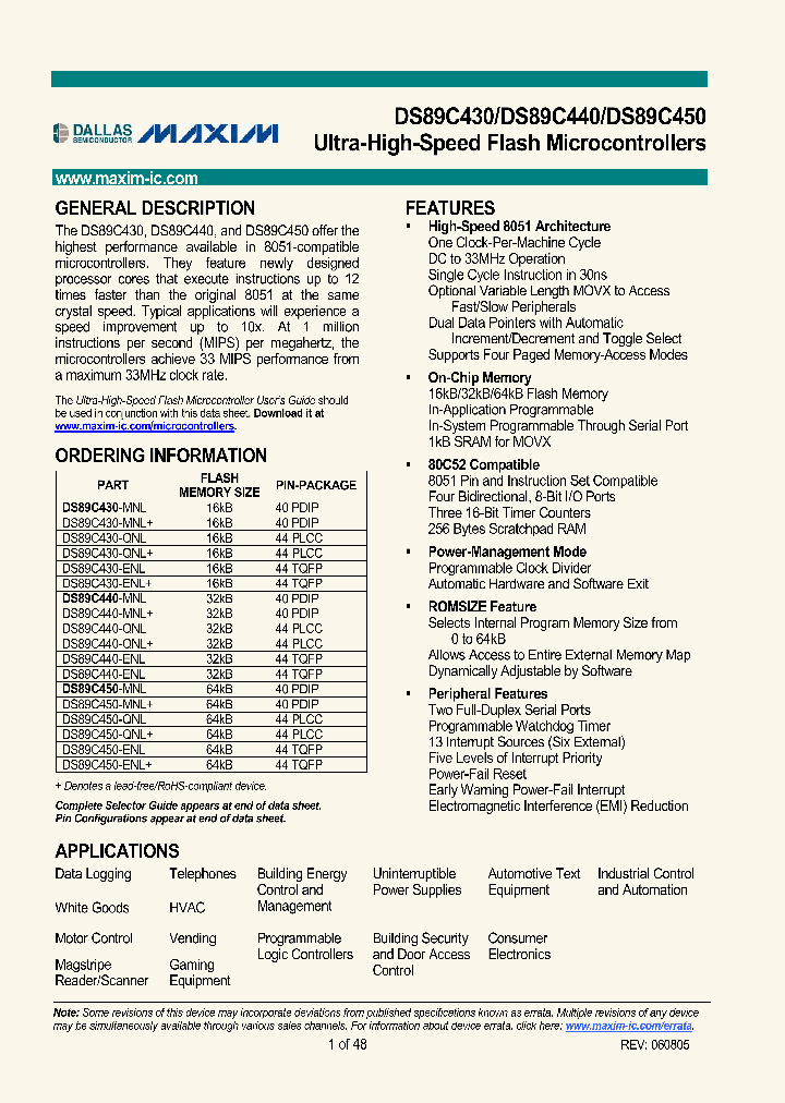 DS89C450_4326098.PDF Datasheet