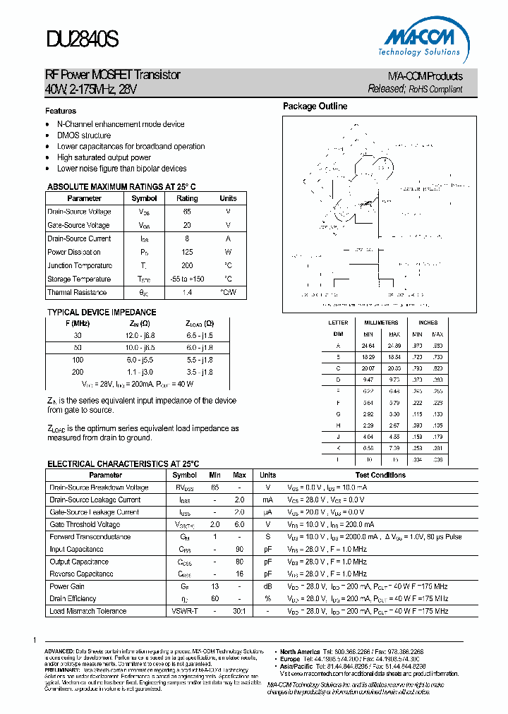 DU2840S_4813243.PDF Datasheet