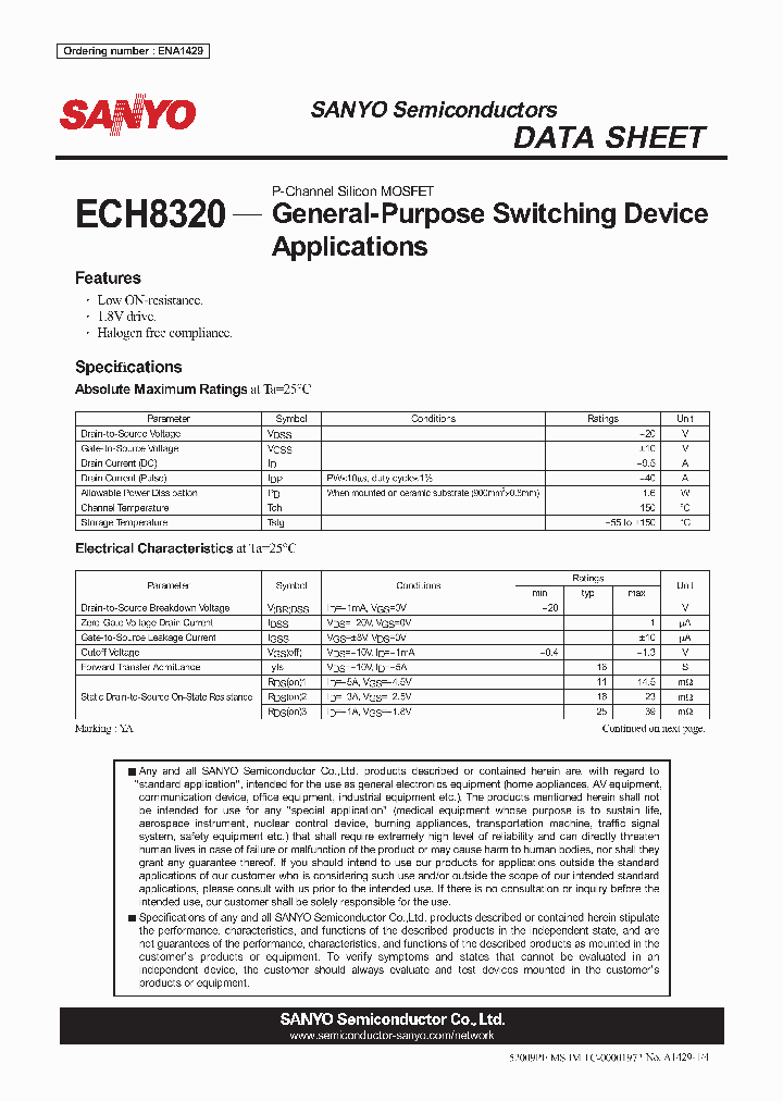 ECH8320_4526051.PDF Datasheet