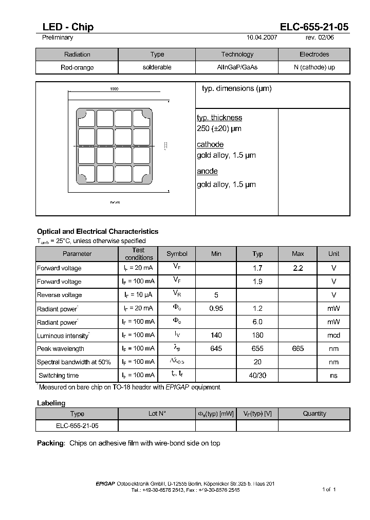 ELC-655-21-05_4597909.PDF Datasheet