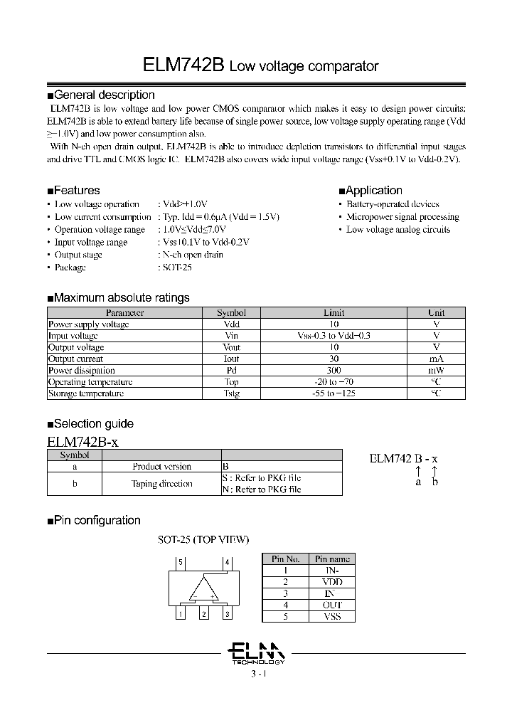 ELM742B_4504212.PDF Datasheet