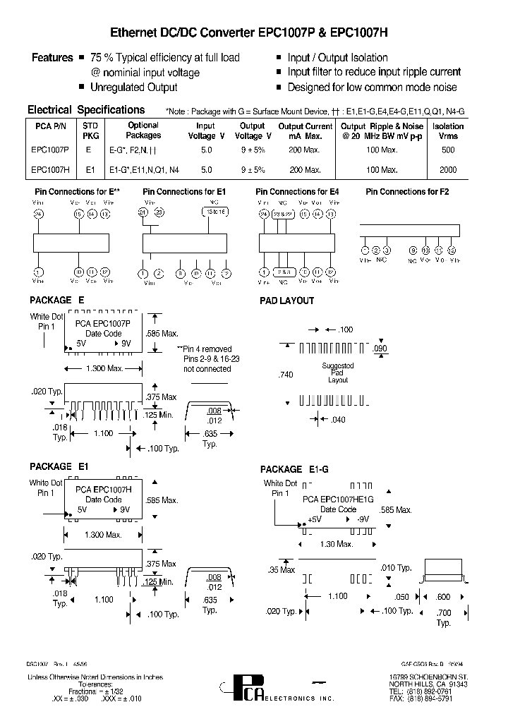 EPC1007H_4722305.PDF Datasheet