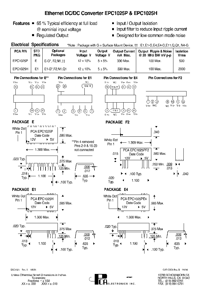 EPC1025H_4777529.PDF Datasheet