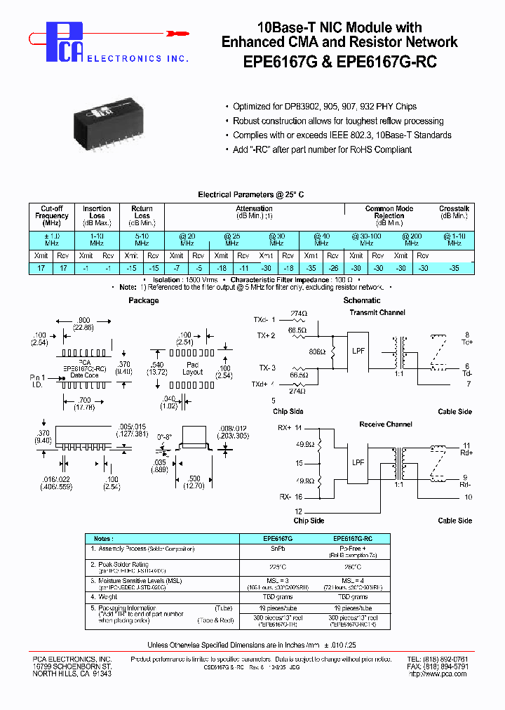 EPE6167G_4679250.PDF Datasheet