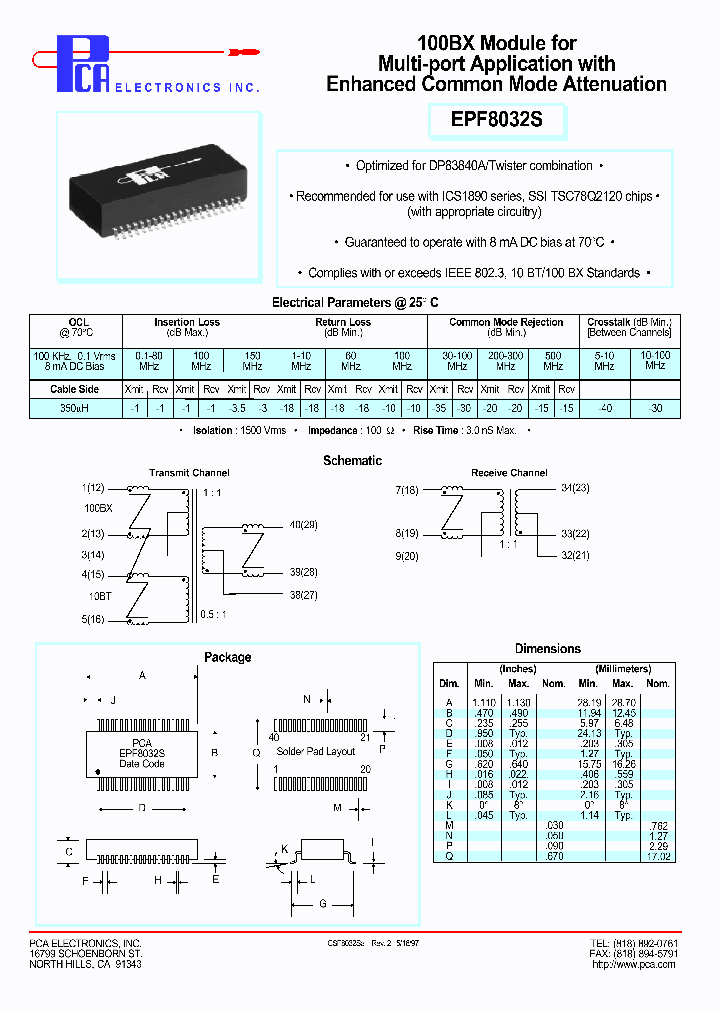 EPF8032S_4506545.PDF Datasheet