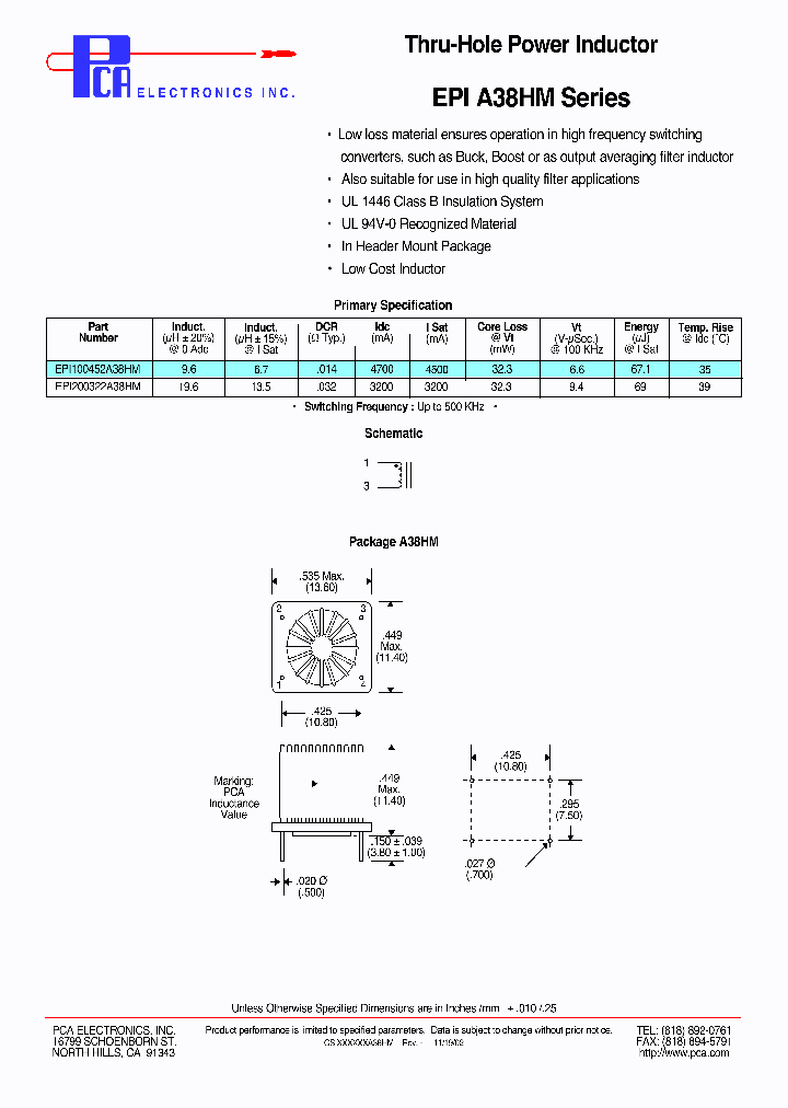 EPI100452A38HM_4836968.PDF Datasheet