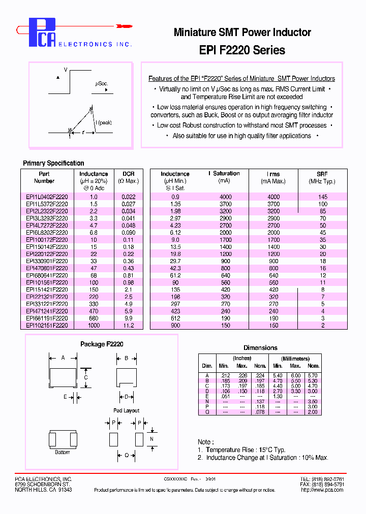 EPI3L3292F2220_4463789.PDF Datasheet