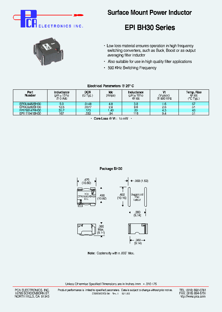 EPI9L6282BH30_4463668.PDF Datasheet