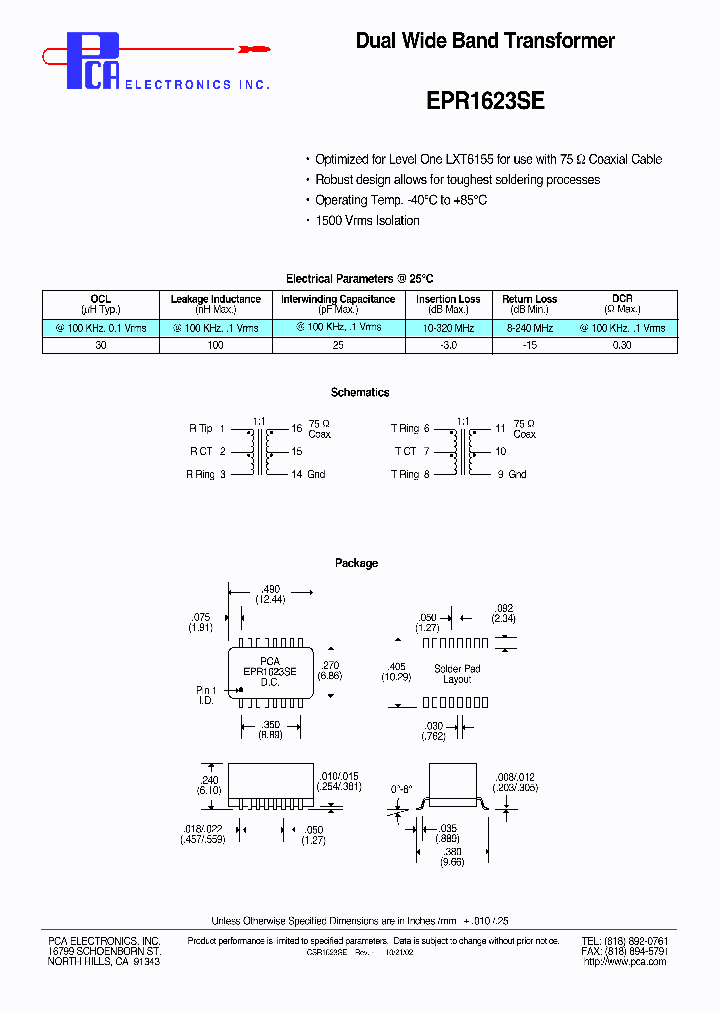 EPR1623SE_4828357.PDF Datasheet