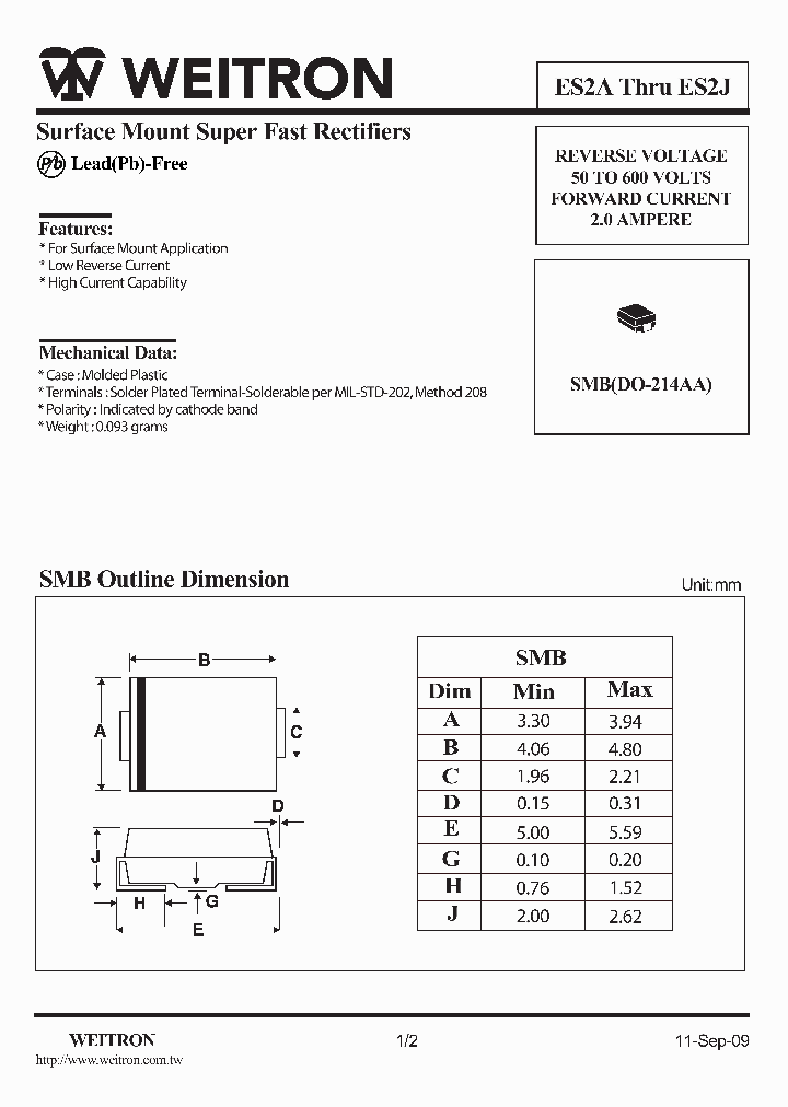 ES2B_4510152.PDF Datasheet