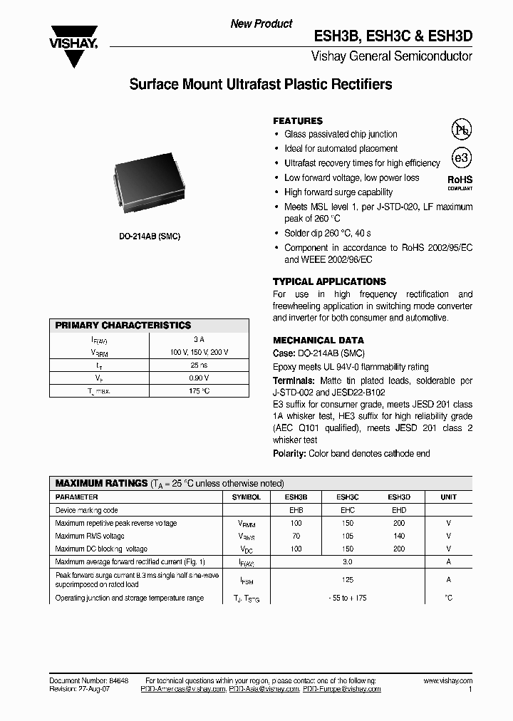 ESH3D-E357T_4502503.PDF Datasheet